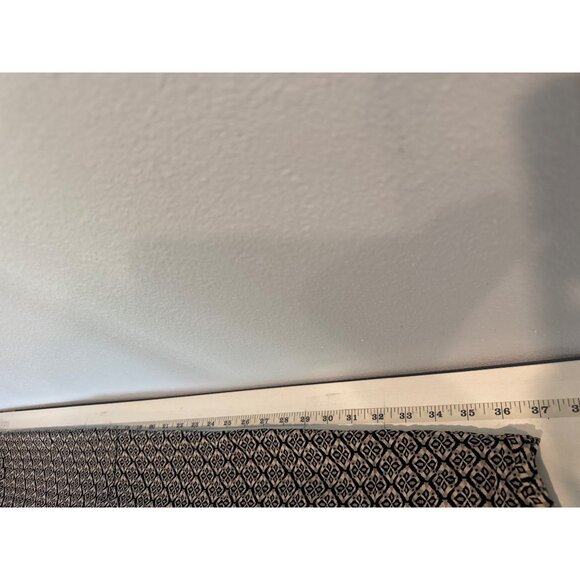 Umgee Womens Top Sz S/M Black Geometric Print Oversized Tunic Boho Beachy Resort - Picture 6 of 10